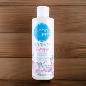 Clean Life No Rinse  Shampoo‎ 8 fl oz New
